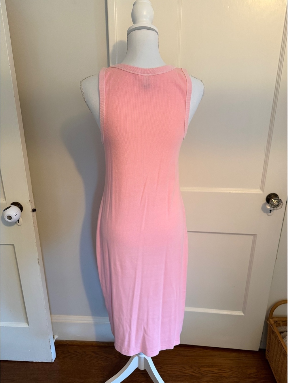 Universal Thread Pink Ribbed Tank Dress Size Large - Picture 2 of 5